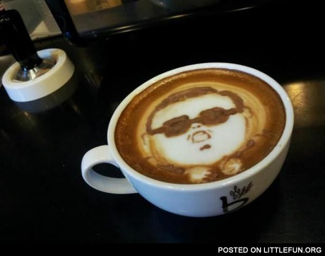 Gangnam cappuccino style)