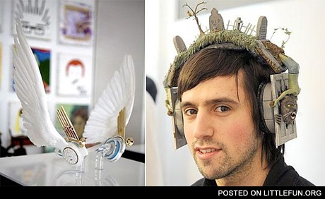 Creative headphones design