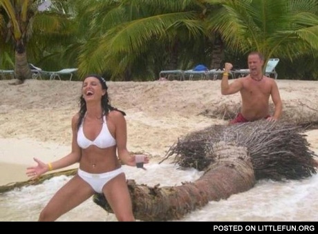 Jokers on the beach