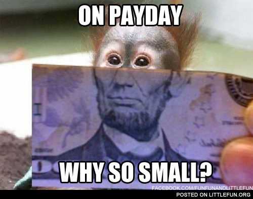 On payday