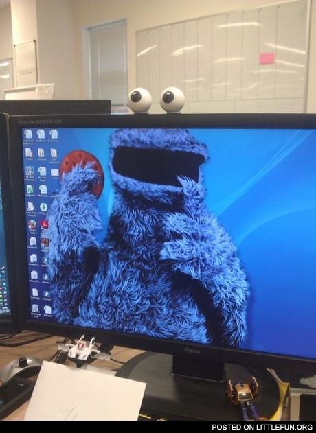 Creative idea for your monitor