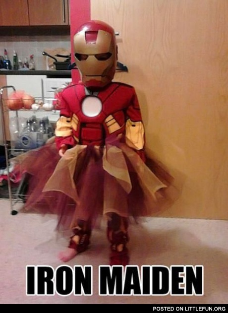 Iron man dress. Iron Maiden.