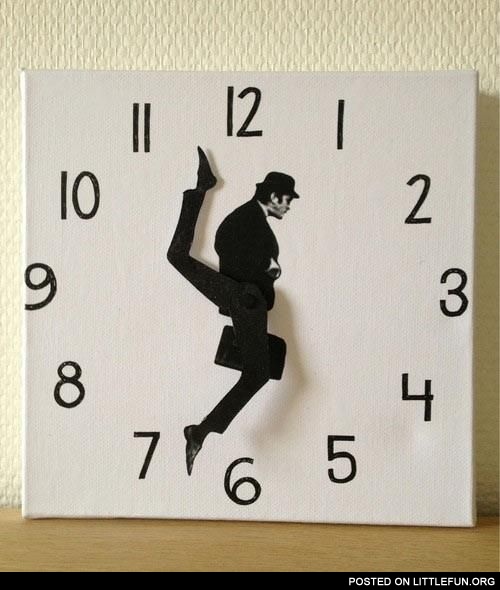 Unusual clock