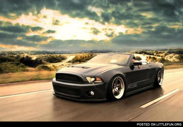 Muscle car, Ford Mustang, Convertible