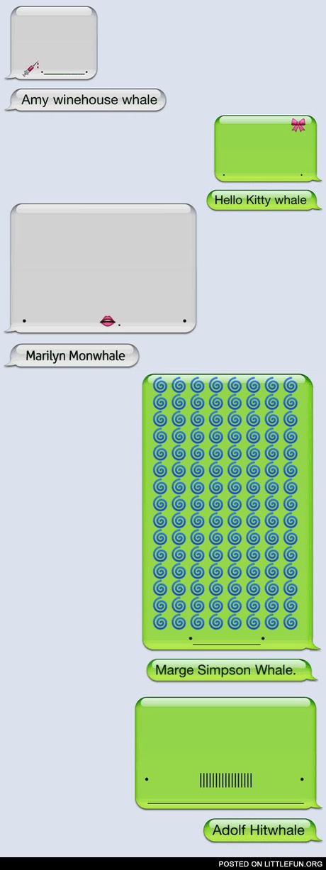 SMS whales