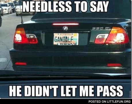 Gandalf's car