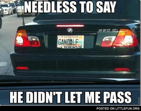 Gandalf's car