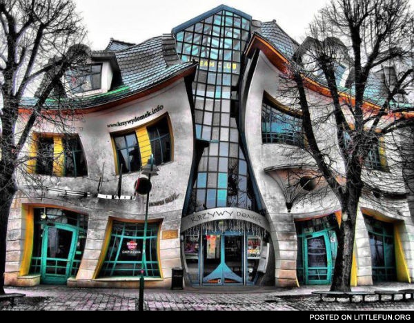 Crazy house in Poland
