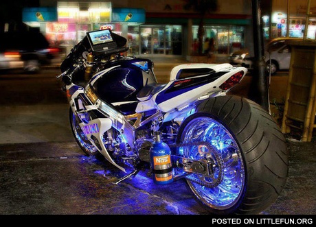 Awesome motorbike