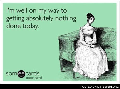 I'm well on my way