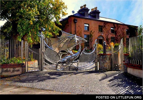 The Dragon Gate of Harlech House
