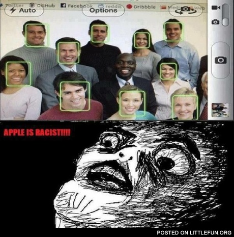 Apple is racist
