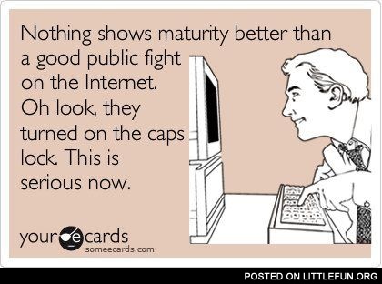 Internet fight