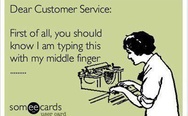 Dear Customer Service
