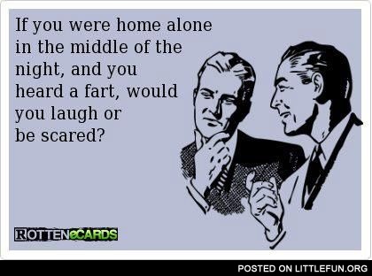 If you were home alone
