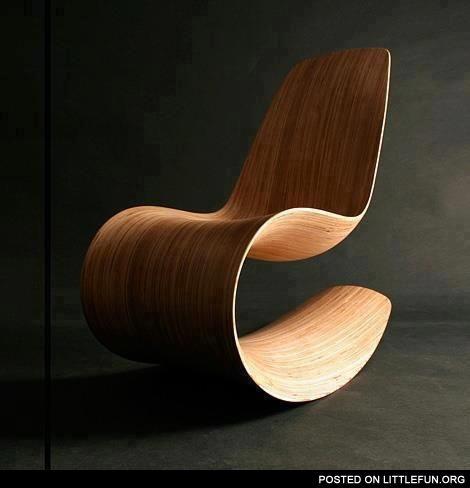 The savannah rocker chair Designed by Jolyon Yates for ODEChair
