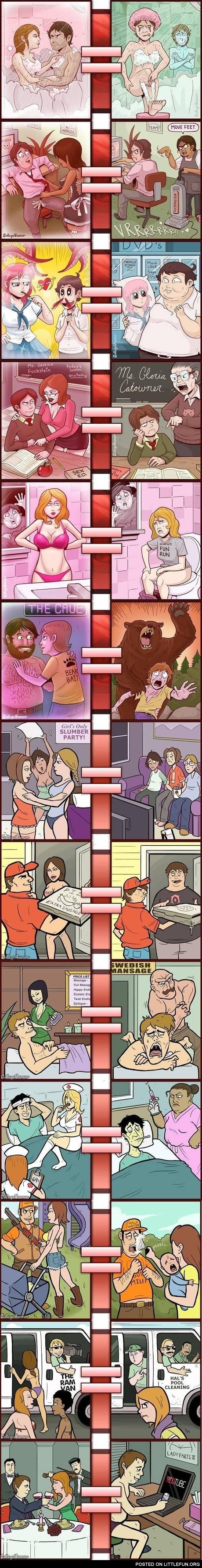 P0rn Vs Reality