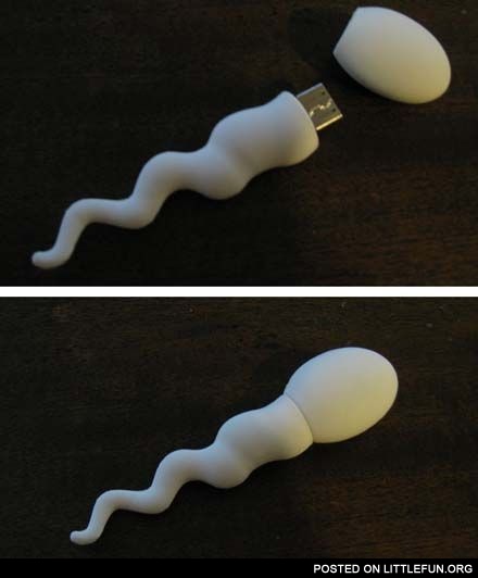 Sperm usb flash drive