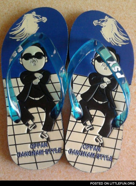Gangnam thongs