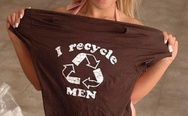 I recycle men T-shirt
