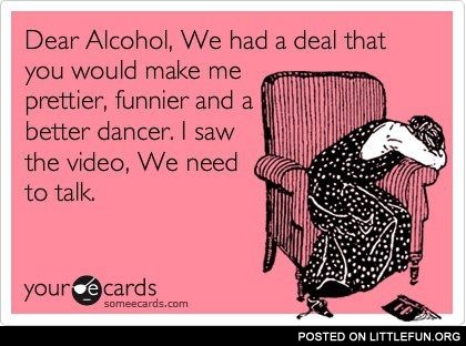 Dear Alcohol