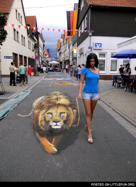 Beautiful 3D Street Art by Nikolaj Arndt