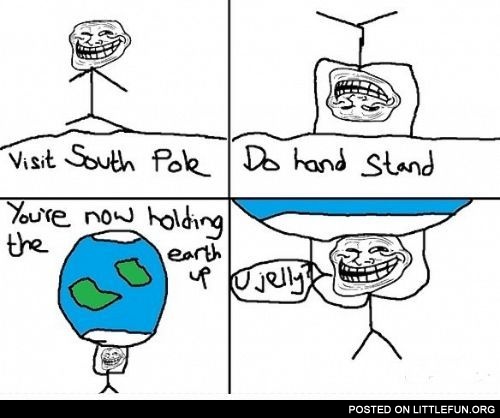 Holding the Earth up