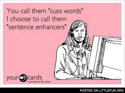 Cuss words