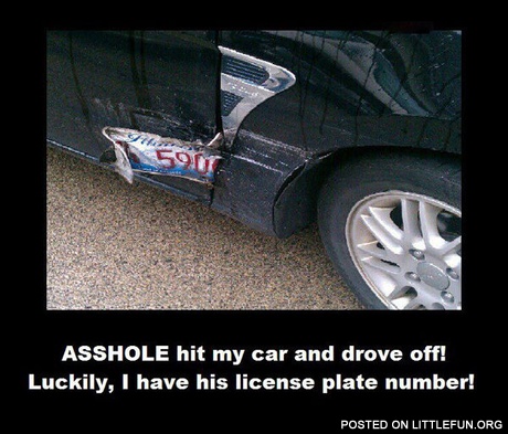 Someone hit my car