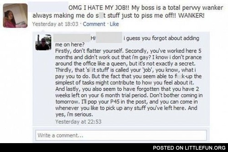 I hate my job!!