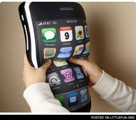 iPhone pillow