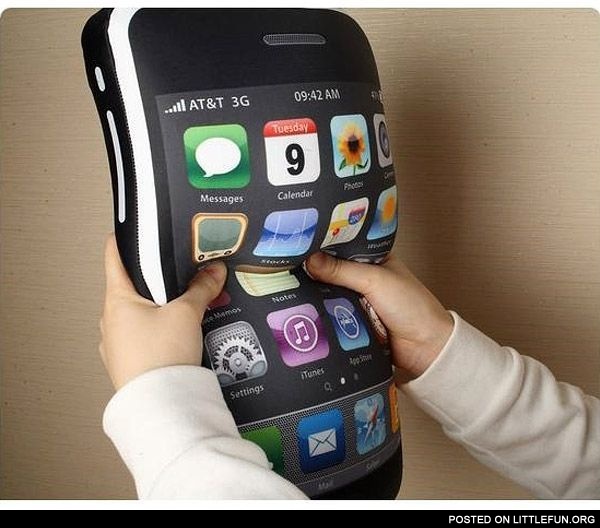 iPhone pillow