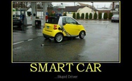 Smart car, stupid driver