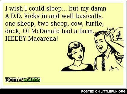 I wish I could sleep