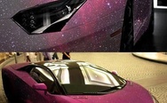 Matte Galaxy Paint On Lamborghini Aventador