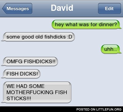 Hey, what was for dinner?