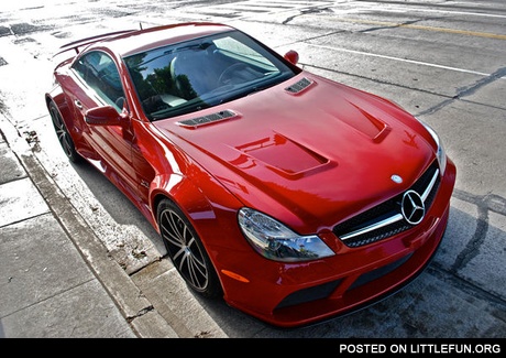 Mercedes SL65 AMG Red
