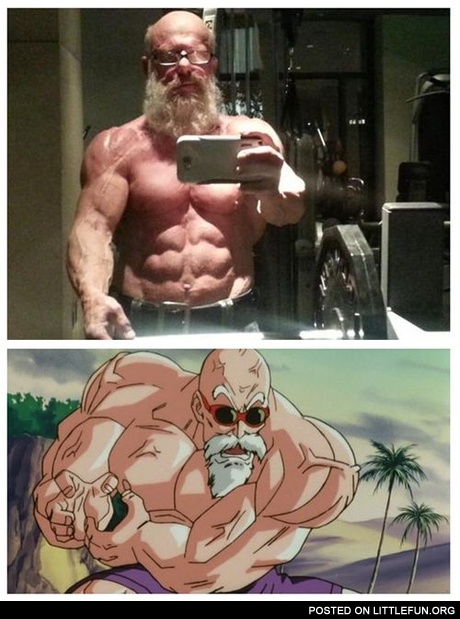 Roshi Spotted in Real Life