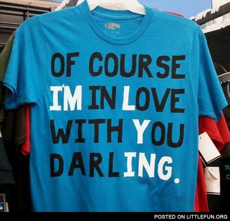 "I'm lying" shirt