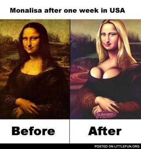 Mona Lisa upgraded