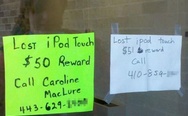 Lost iPod Touch