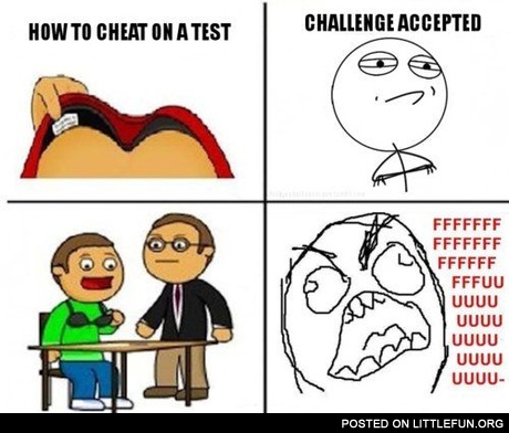 How to cheat on a test