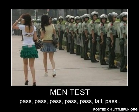 Men test