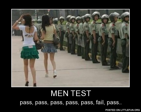Men test