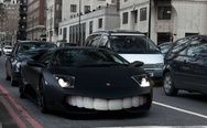 Lamborghini Nero Nemesis with teeth