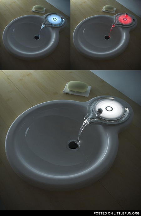 Modern Bathroom Faucet - Water Ball Ripples