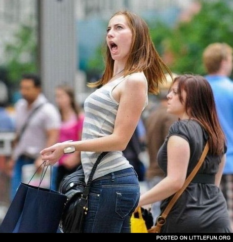 Photobombing level: Ouch