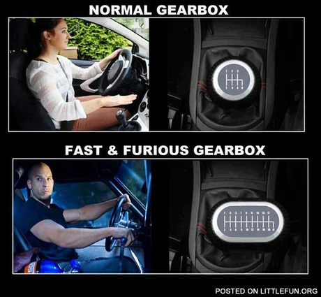 Fast and furious gearbox