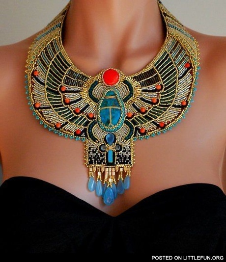 Egyptian necklace