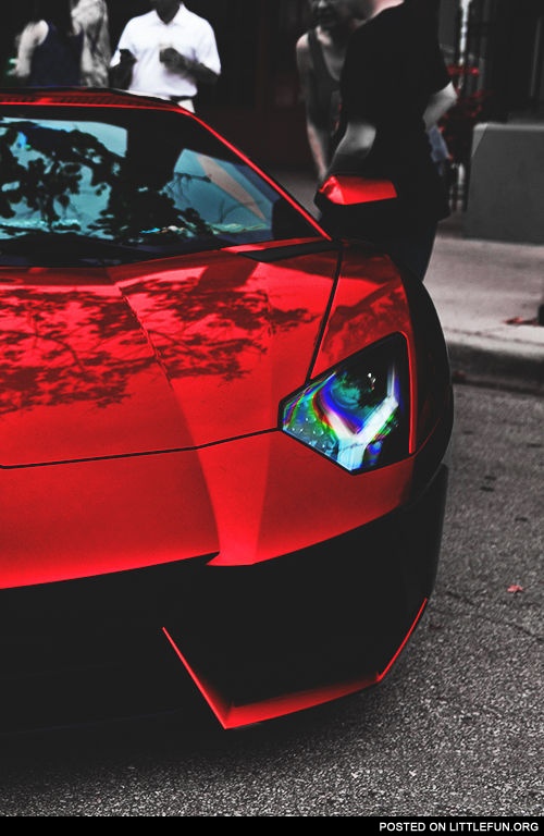 Lamborghini Aventador Red